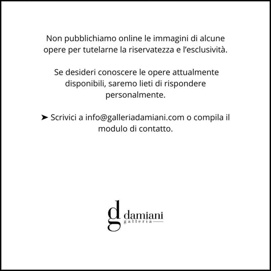 Opera di Vincenzo Agnetti - Dati due o più istanti - lavoro, 1972 - composizione su cartoncino - Collezione Galleria Antonio Damiani.