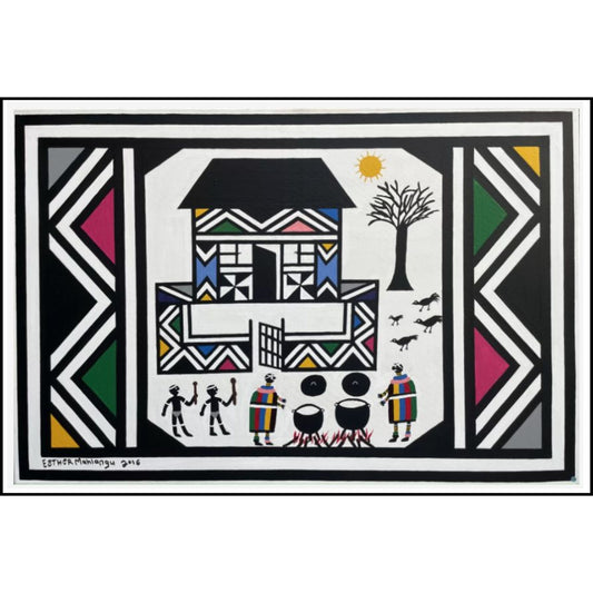 Ndebele dwelling