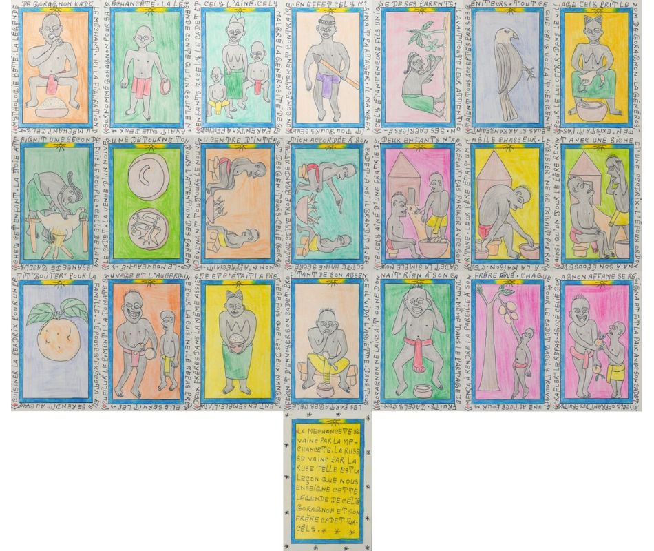 Frédéric Bruly: narratore dell’arte africana - Galleria Antonio Damiani