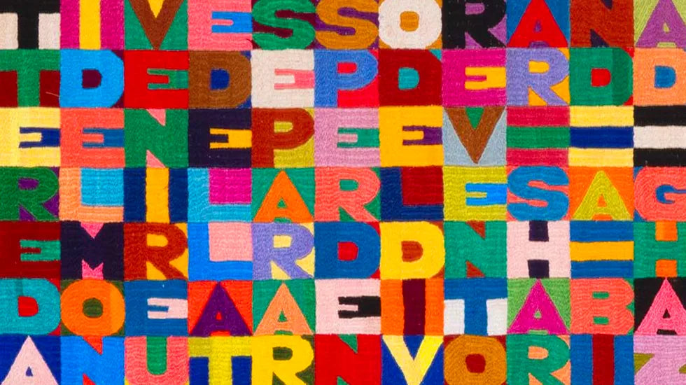 Alighiero Boetti. Galleria Antonio Damiani.