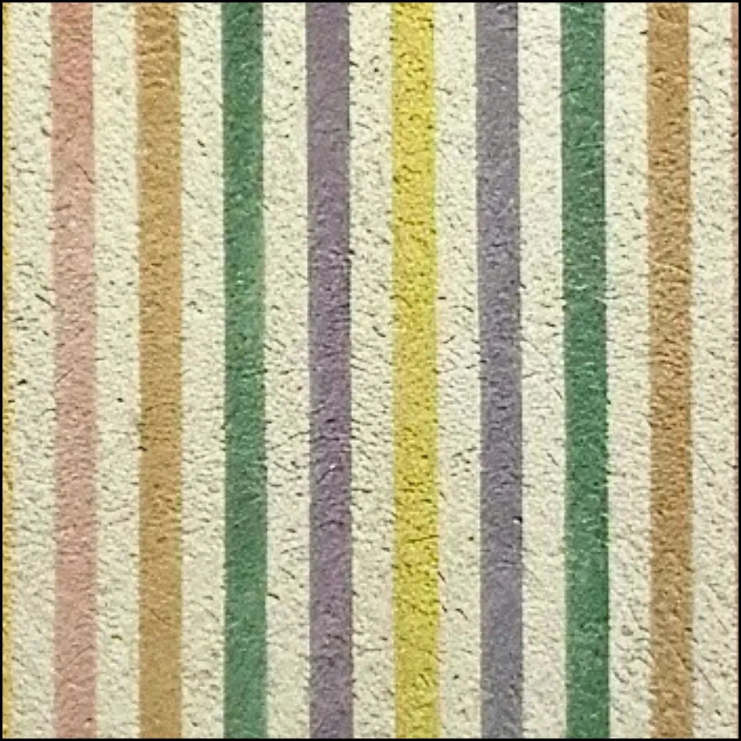 Dettaglio dell' Opera "Grammature di colore" (1976) di Elio Marchegiani. Intonaco e tecnica mista, 75x75 cm. 17 grammature. Galleria Antonio Damiani