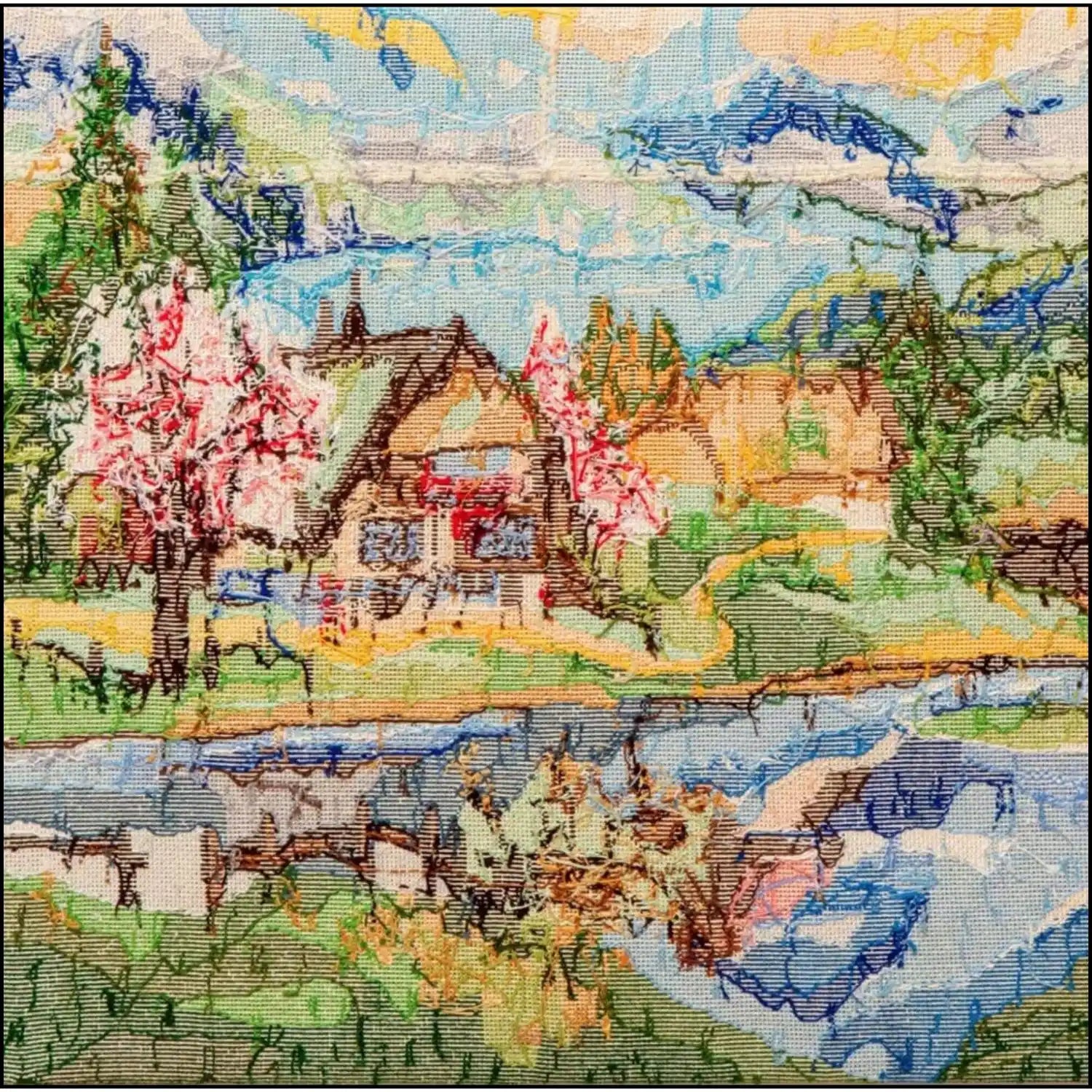 ROB Scholte,House in Mountain Landscape, 2015 - Galleria Antonio Damiani