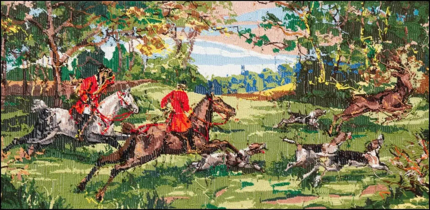 Landschap met hertenjacht after Jan Wyck - Galleria Antonio Damiani