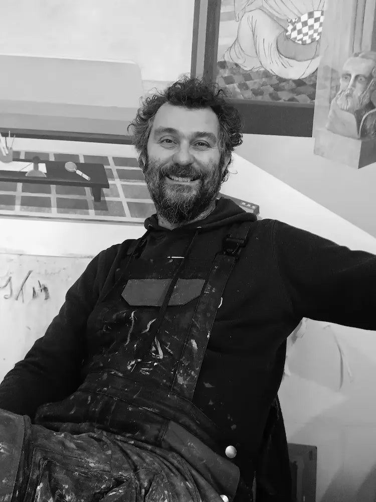 Mickaël Doucet - Ritratto dell'Artista. Galleria Antonio Damiani.