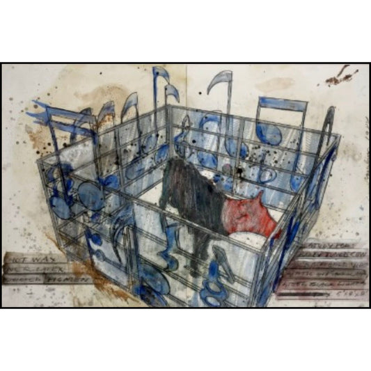 Study for Badly Tuned Cow (1988)
