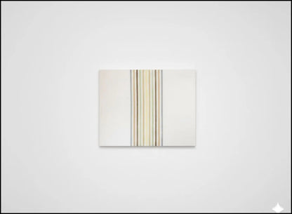 Opera "Grammature di colore" (1977) di Elio Marchegiani. Intonaco e tecnica mista, 105x85 cm. 11 grammature. Registrata presso l'archivio.Galleria Antonio Damiani.
