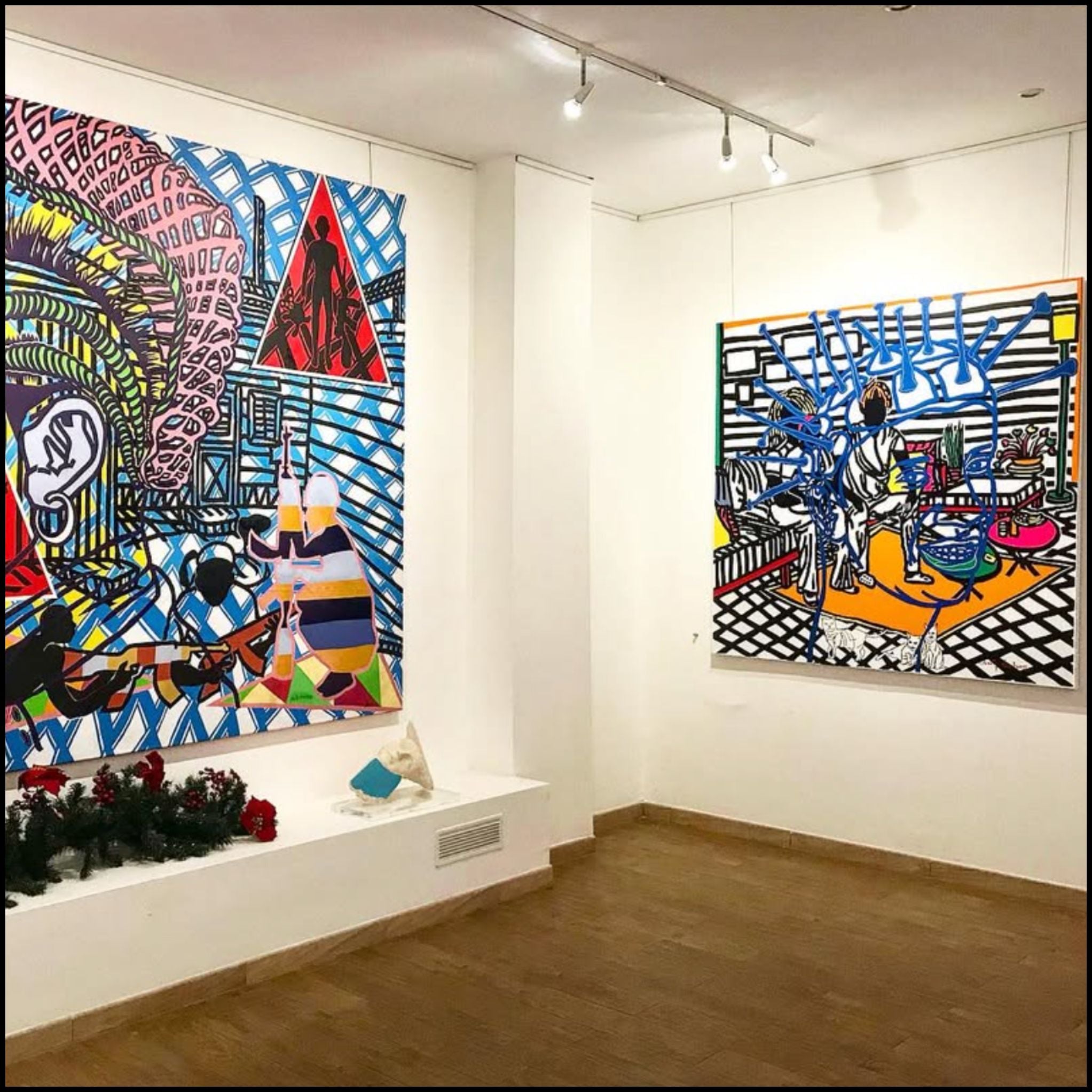 Sede della Galleria Antonio Damiani a Bari, dedicata all’arte moderna e contemporanea