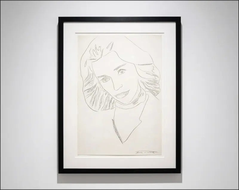 Esposizione opera di Andy Warhol presso Galleria Damiani a Bari - Interno galleria d'arte moderna.