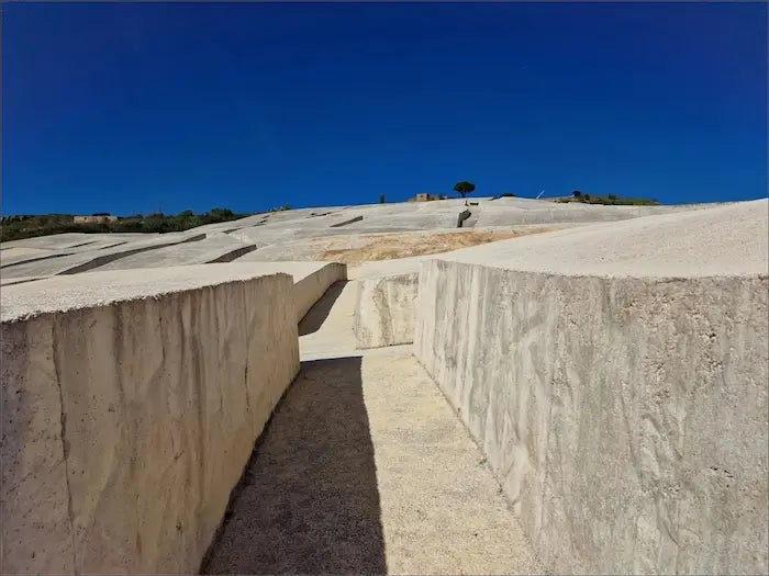 Gibellina 2026 Capitale Italiana Arte Contemporanea - Veduta Cretto di Burri