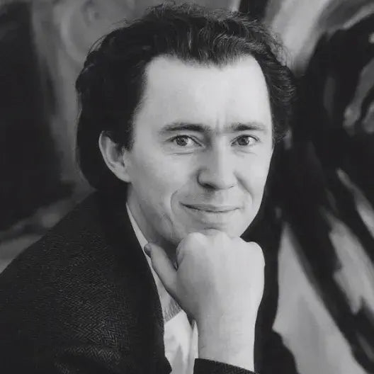 Ritratto dell'artista tedesco Helmut Middendorf .