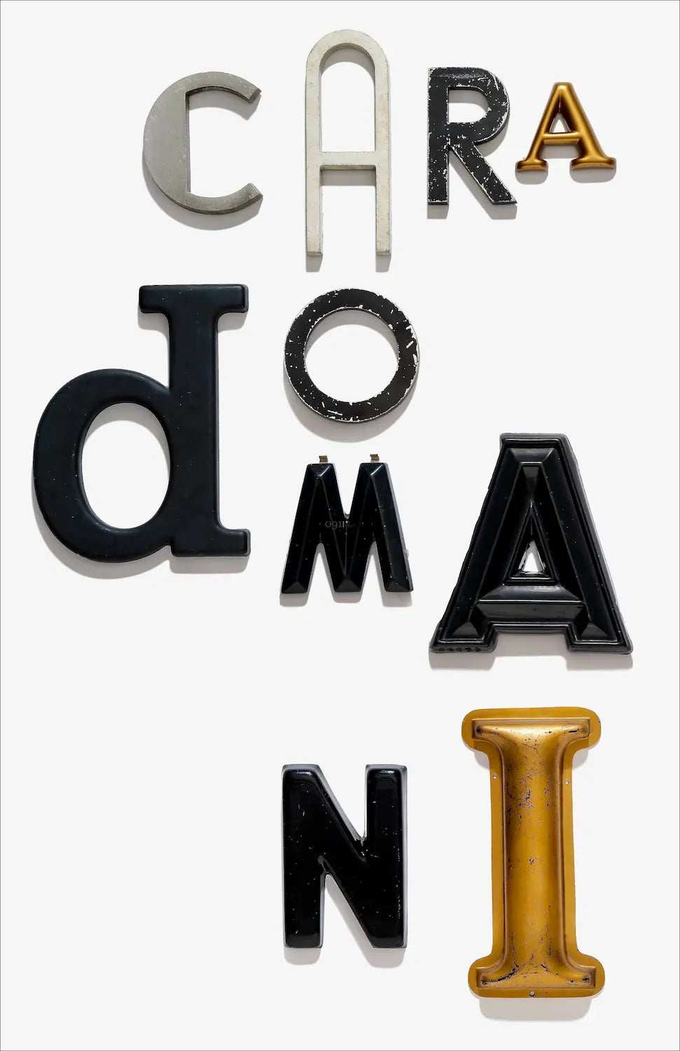 Jack Pierson, Cara Domani (1995), Word Sculpture composta da lettere vintage - Galleria Antonio Damiani