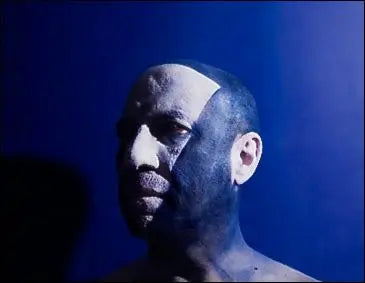 Michele Zaza, "Corpo creativo". Trittico fotografico unico del 2000, 60x240 cm. 