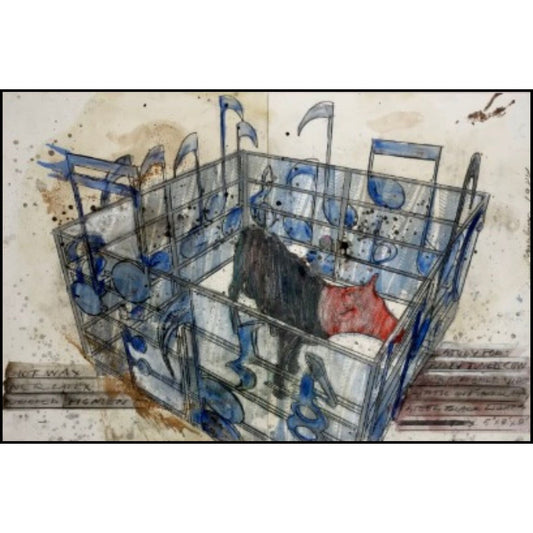 Study for Badly Tuned Cow, 1988 - Galleria Antonio Damiani