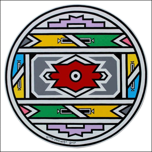 Ndebele Pattern - Galleria Antonio Damiani