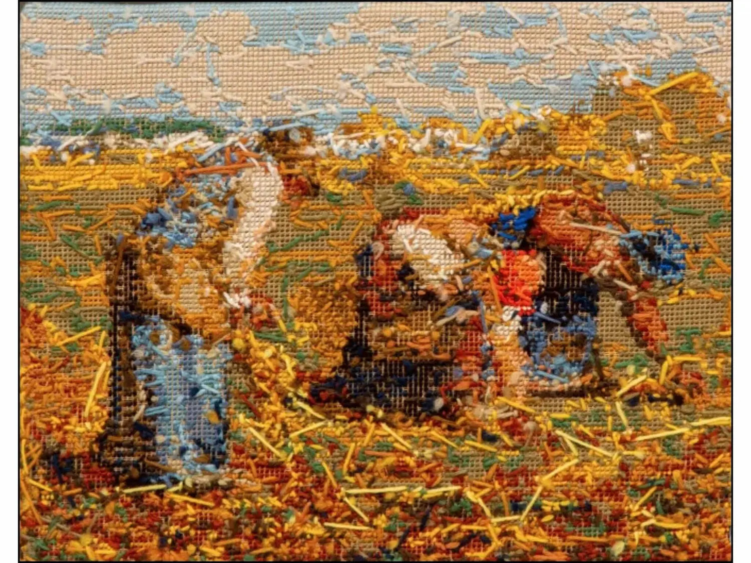 The gleaners after Jean - François Millet (2008) - Galleria Antonio Damiani