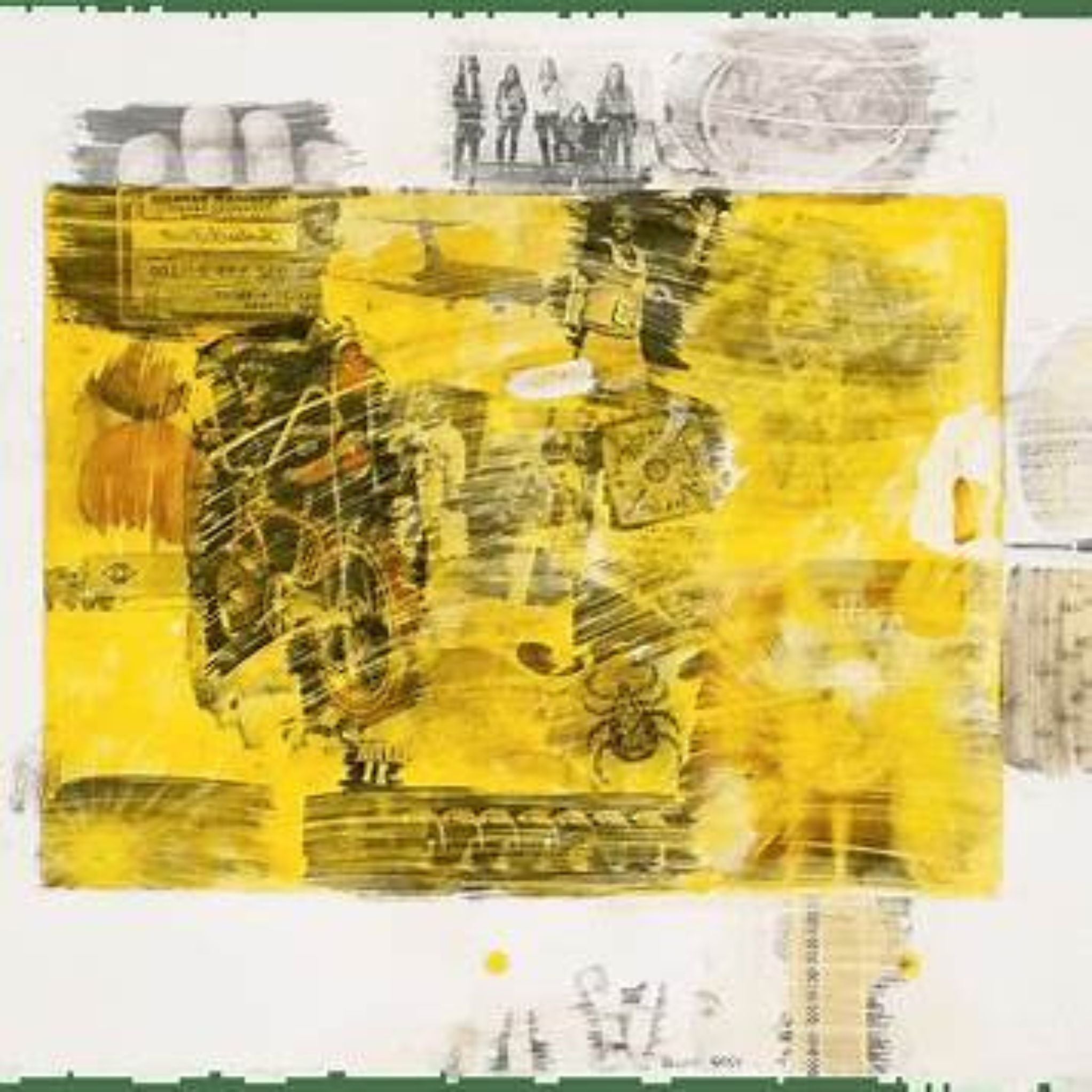 Robert Rauschenberg, Yellow Body, 1968 – opera in mostra al Guggenheim New York, segnalata dalla Galleria Antonio Damiani