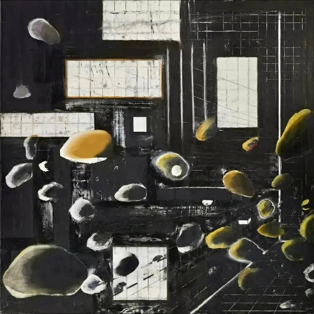 Immagine principale di Gravity of Matter, Luce, Astrazione e Simbolo negli Anni Ottanta
"Gravity of Matter" è un'opera di grande formato e fondamentale di Ross Bleckner, realizzata nel 1981 ad olio su tela, con dimensioni monumentali di 218 x 213 cm. 