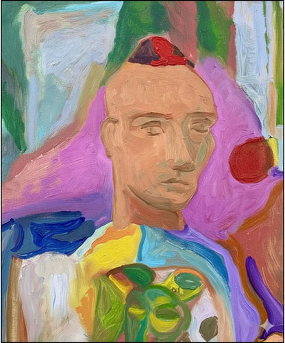 Dettagli dell'Opera, Uomo seduto con cane e cappello
Artista: Sandro Chia
dettagli dell'opera:
anno: 1989
tecnica: olio su tela e cornice invasa
dimensioni: 175 x 144 cm. Galleria Antonio Damiani.